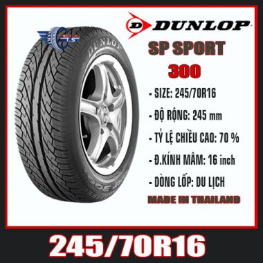 DUNLOP SP SPORT 300 245/70R16