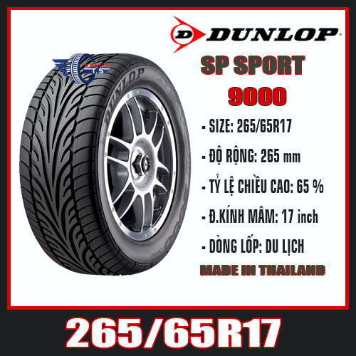 DUNLOP SP SPORT 9000 265/65R17