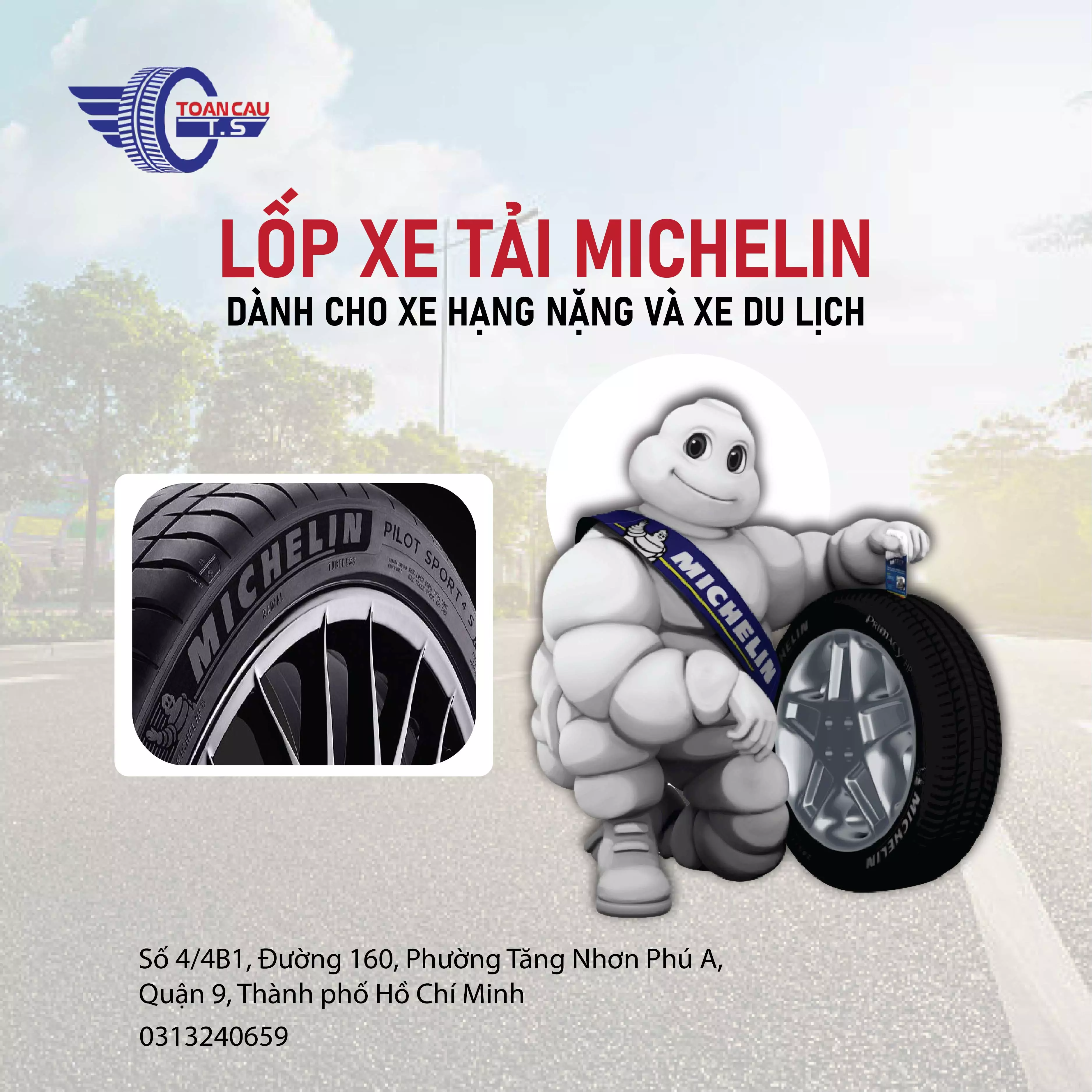 lốp xe tải Michelin 01